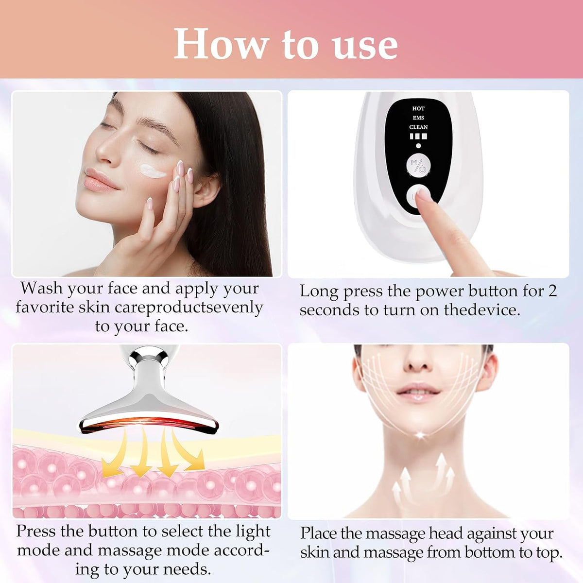 Light Therapy Face Device | LED Face & Neck Device Lyla Beauty