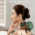 Shoulder and neck massager worn over the shoulders
